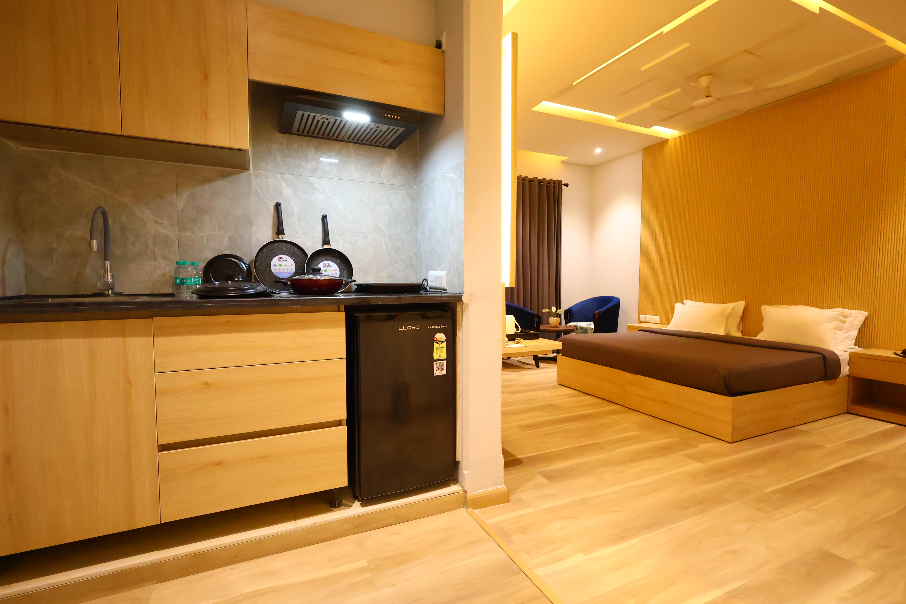 Amenities Hero - Modern Room with Amenities