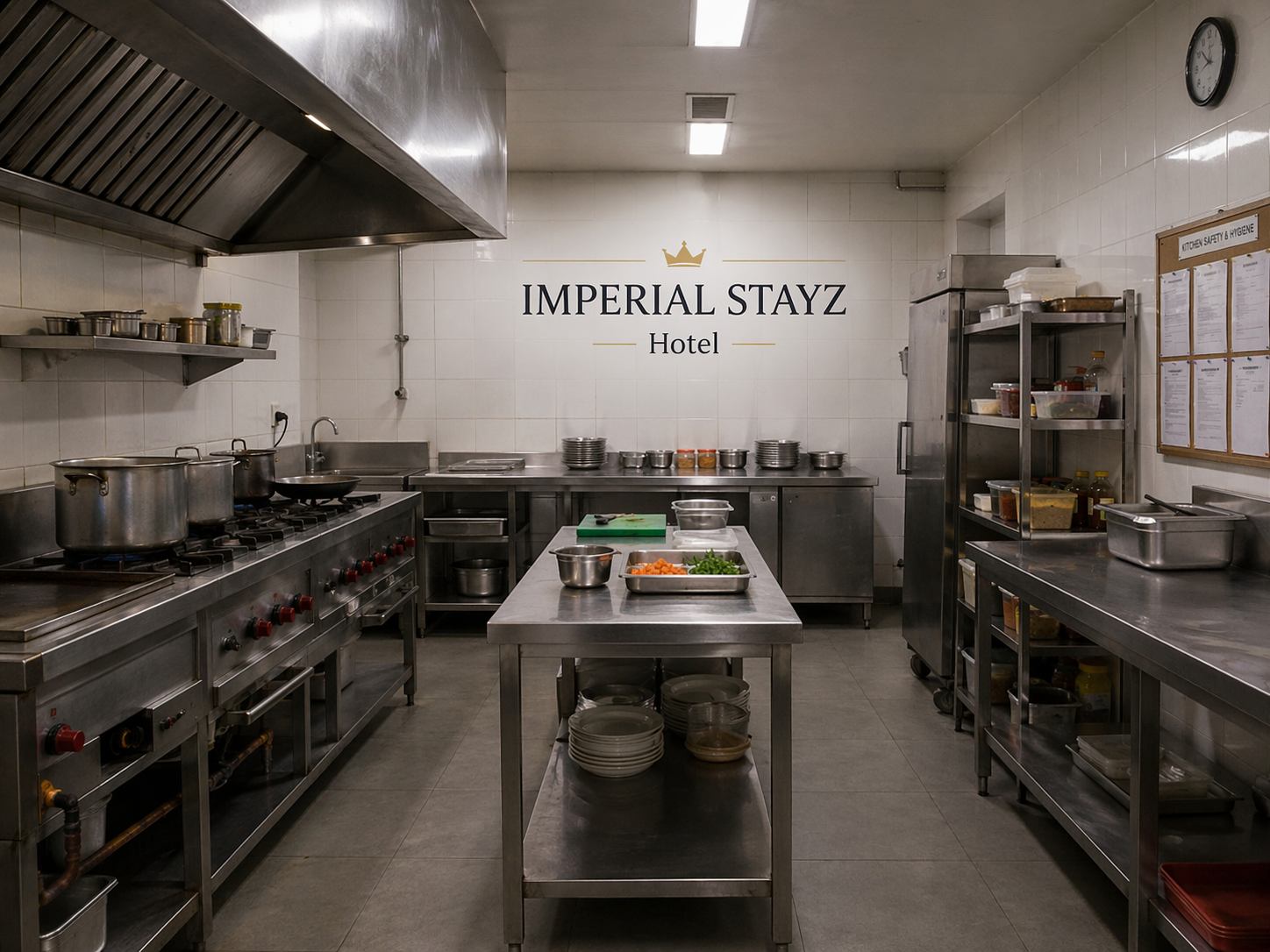 Commercial Kitchen Interior