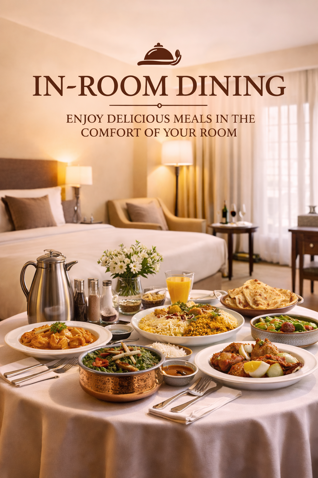 In-Room Dining Setup